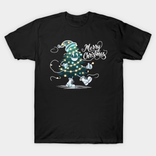 Festive Cartoon Delights: Elevate Your Holidays with Cheerful Animation and Whimsical Characters! T-Shirt